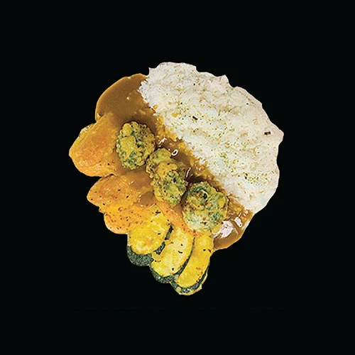 Vegetables Tempura Curry