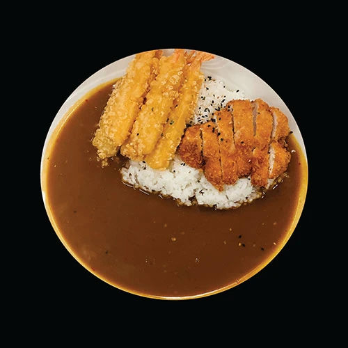 hicken Or Pork With Shrimp Tempura