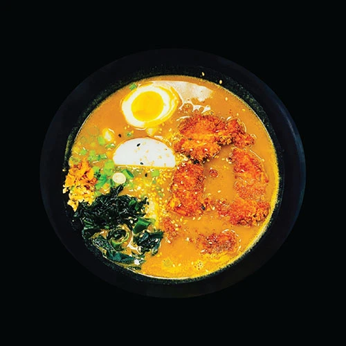 Chicken or Pork Katsu Curry Udon
