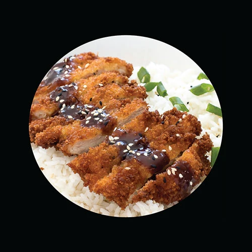 Chicken or Pork Katsu On Rice